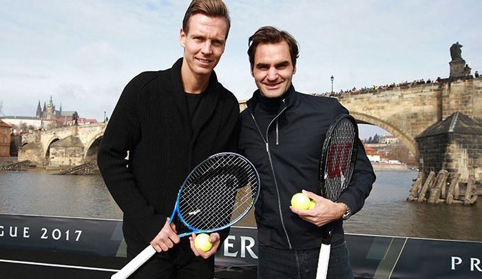 Federer: «Me gustaría jugar en dobles junto a Rafa Nadal»