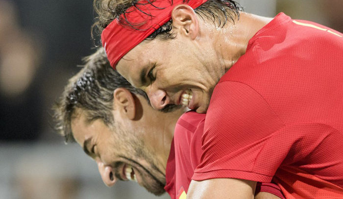 Nadal y López aseguran el oro o la plata en el dobles de tenis